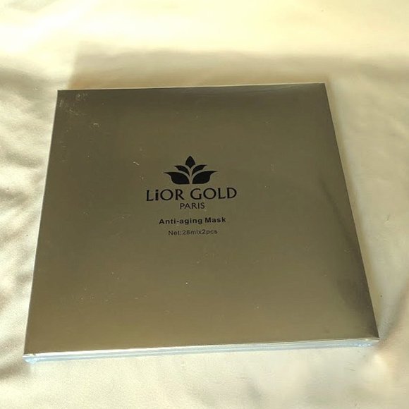 Lior Gold Paris anti-aging mask 2 pcs :2 boxes - Picture 1 of 2